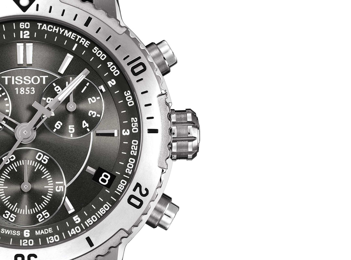  Shop Authentic Tissot PRS 200 Chronograph Black DIal Watch For Men - T067.417.16.051.00 - Luxxuri