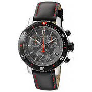  Shop Authentic Tissot T Sport PRS 200 Chronograph Grey Dial Black Leather Strap Watch For Men - T067.417.26.051.00 - Luxxuri