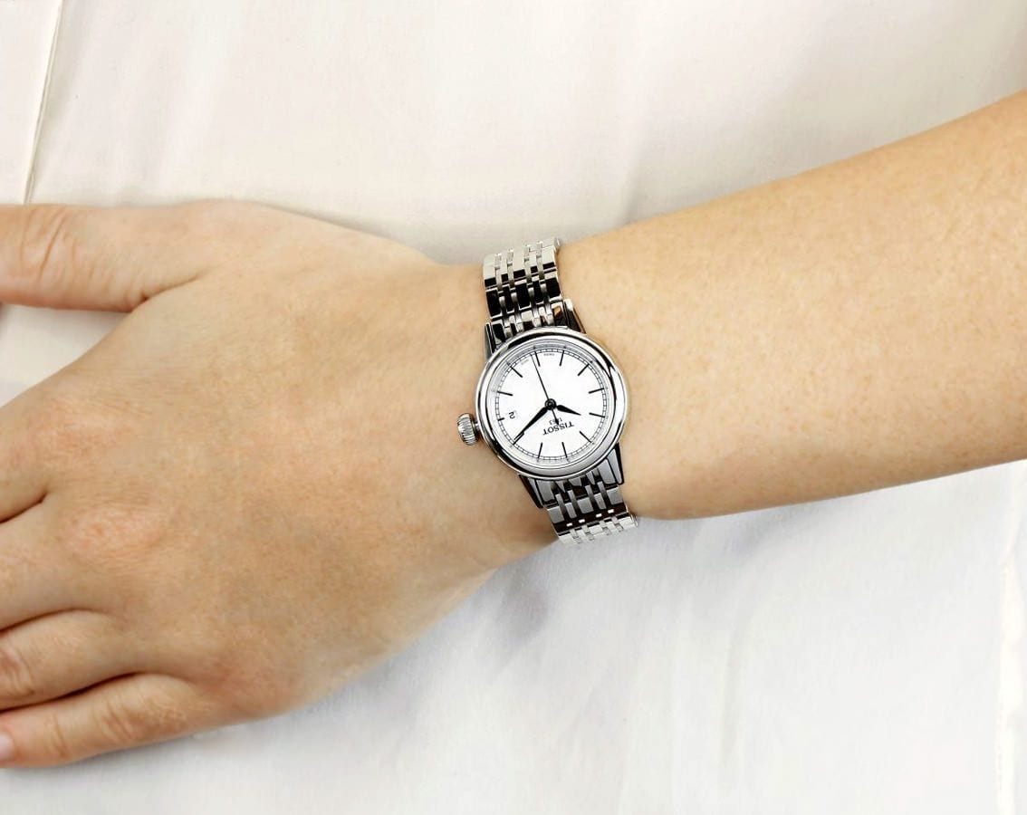  Shop Authentic Tissot Carson Lady Steel Quartz Watch For Women - T085.210.11.011.00 - Luxxuri