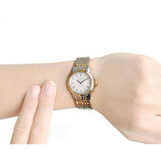  Shop Authentic Tissot Carson Lady White Dial Two Tone Steel Strap Watch For Women - T085.210.22.013.00 - Luxxuri