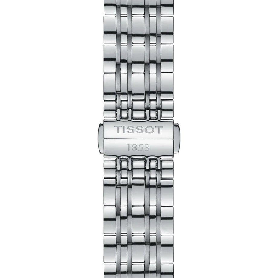  Shop Authentic Tissot Classic Carson Powermatic 80 Black Dial Silver Steel Strap Watch For Men - T085.407.11.051.00 - Luxxuri