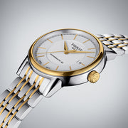  Shop Authentic Tissot T Classic Carson Automatic White Dial Two Tone Steel Strap Watch for Men - T085.407.22.011.00 - Luxxuri