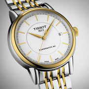  Shop Authentic Tissot T Classic Carson Automatic White Dial Two Tone Steel Strap Watch for Men - T085.407.22.011.00 - Luxxuri