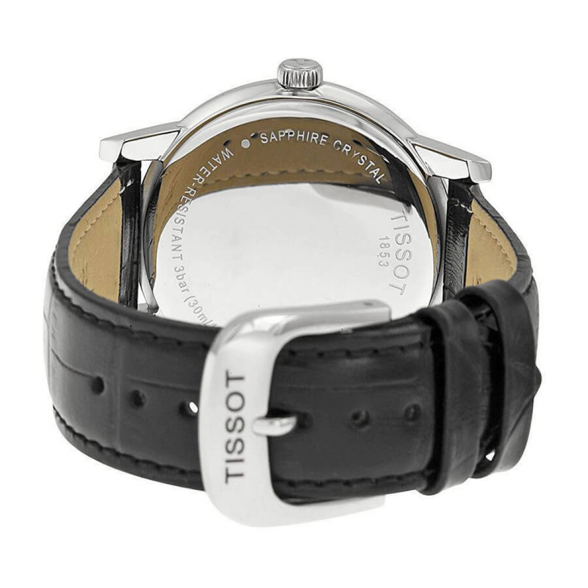  Shop Authentic Tissot T Classic Carson White Dial Brown Leather Strap Watch For Women - T085.210.16.013.00 - Luxxuri