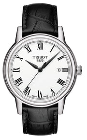  Shop Authentic Tissot T Classic Carson White Dial Black Leather Strap Watch for Men - T085.410.16.013.00 - Luxxuri