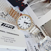  Shop Authentic Tissot T Classic Carson Quartz White Dial Two Tone Steel Strap Watch for Men - T085.410.22.013.00 - Luxxuri