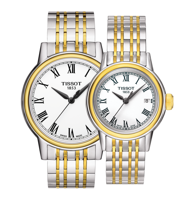  Shop Authentic Tissot Carson Lady White Dial Two Tone Steel Strap Watch For Women - T085.210.22.013.00 - Luxxuri