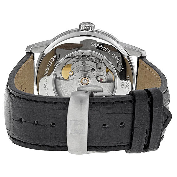  Shop Authentic Tissot T Classic Luxury Black Dial Black Leather Strap Watch For Men - T086.407.16.051.00 - Luxxuri