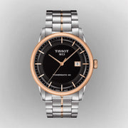  Shop Authentic Tissot Luxury Powermatic 80 Black Dial Silver Steel Strap Watch For Men - T086.407.22.051.00 - Luxxuri