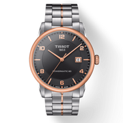  Shop Authentic Tissot T Classic Luxury Powermatic 80 Black Dial Silver Steel Strap Watch For Men - T086.407.22.067.00 - Luxxuri