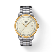  Shop Authentic Tissot Luxury Powermatic 80 Gold Dial Silver Steel Strap Watch For Men - T086.407.22.261.00 - Luxxuri