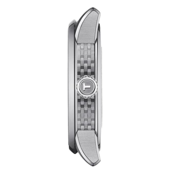  Shop Authentic Tissot Luxury Powermatic 80 Silver Dial Brown Leather Strap Watch For Men - T086.407.16.037.00 - Luxxuri