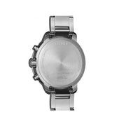  Shop Authentic Tissot Quickster Chronograph Black Dial Silver Steel Strap Watch For Men - T095.417.11.067.00 - Luxxuri