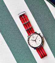  Shop Authentic Tissot Quickster Chronograph NBA Chicago Bulls White Dial Red NATO Strap Watch For Men - T095.417.17.037.04 - Luxxuri