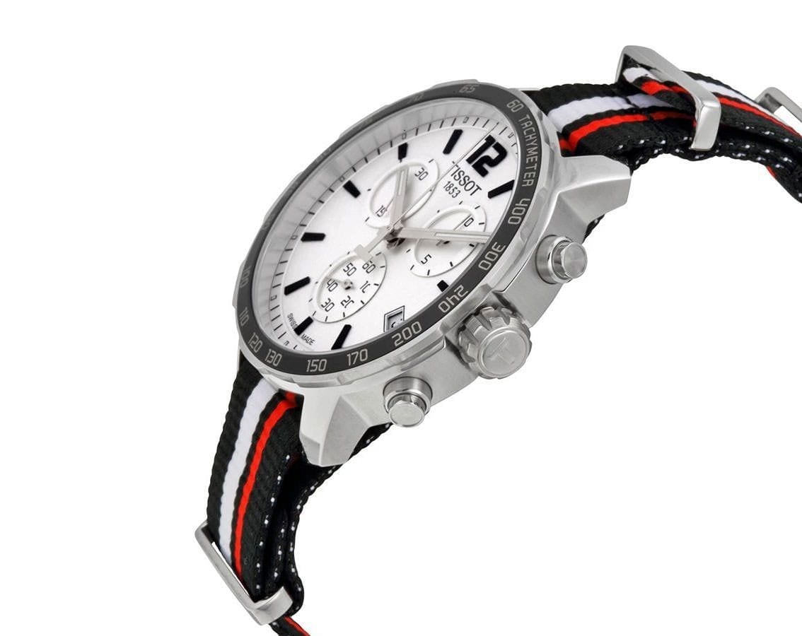  Shop Authentic Tissot T Sport Quickster Chronograph NATO Watch For Men - T095.417.17.037.01 - Luxxuri