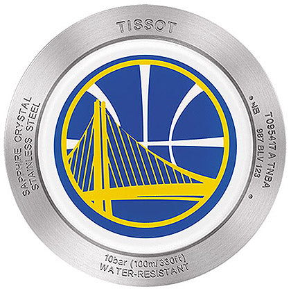  Shop Authentic Tissot Quickster Chronograph NBA Golden State Warriors White Dial Two Tone NATO Strap Watch for Men - T095.417.17.037.15 - Luxxuri