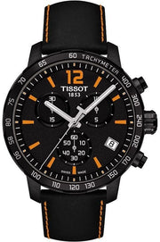  Shop Authentic Tissot Quickster Chronograph Black Dial Watch For Men - T095.417.36.057.00 - Luxxuri