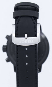  Shop Authentic Tissot T Sport Quickster Chronograph Black Dial Black Rubber Strap Watch For Men - T095.417.36.057.01 - Luxxuri