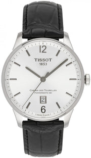  Shop Authentic Tissot Chemin Des Tourelles Powermatic 80 Silver Dial Black Leather Strap Watch For Men - T099.407.16.037.00 - Luxxuri