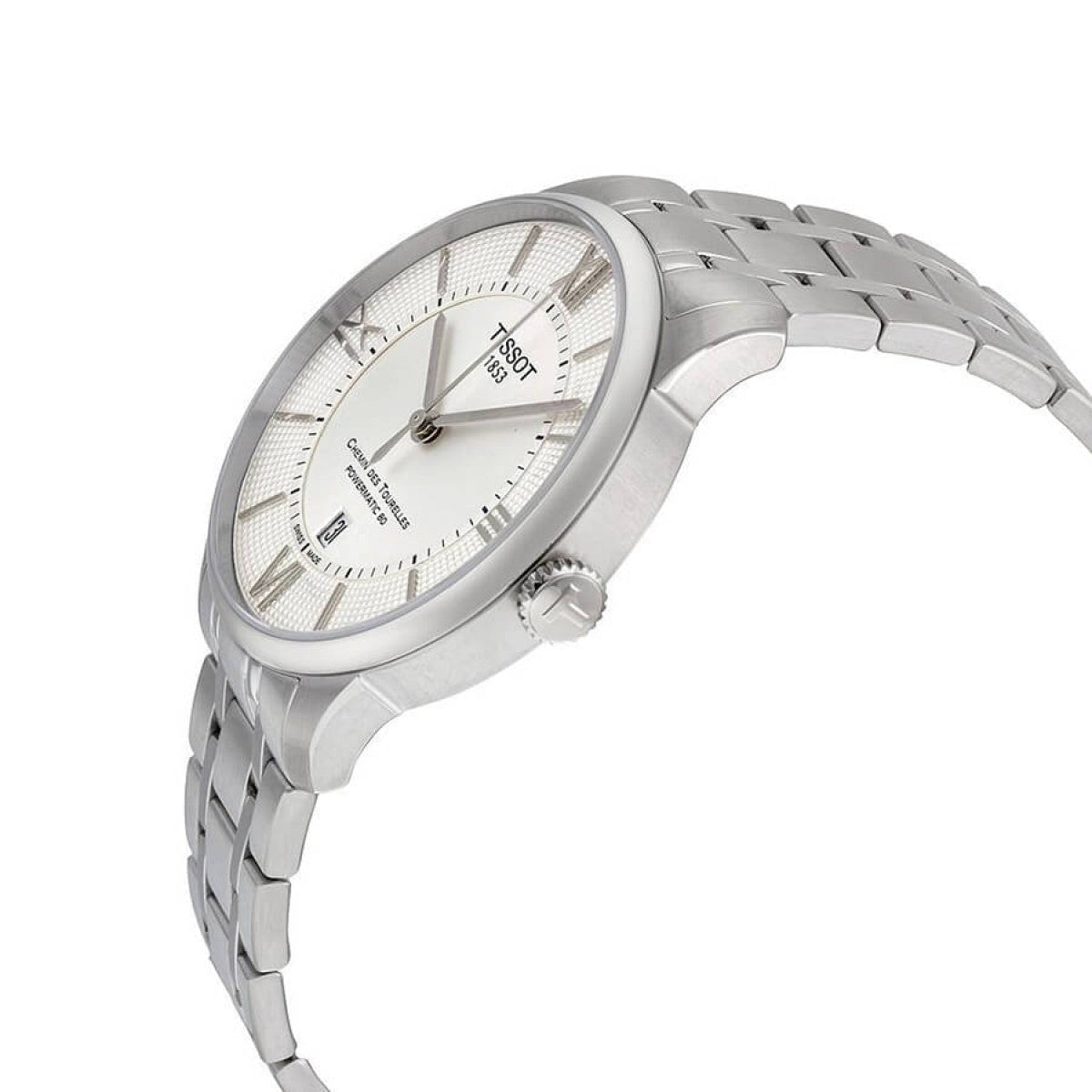  Shop Authentic Tissot Chemin Des Tourelles Powermatic 80 Silver Dial Silver Steel Strap Watch For Men - T099.407.11.038.00 - Luxxuri