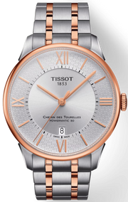  Shop Authentic Tissot Chemin des Tourelles Powermatic 80 Helvetic Pride Silver Dial Two Tone Steel Strap Watch for Men - T099.407.22.038.01 - Luxxuri