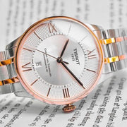  Shop Authentic Tissot Chemin des Tourelles Powermatic 80 Silver Dial Two Tone Steel Strap Watch for Men - T099.407.22.038.02 - Luxxuri