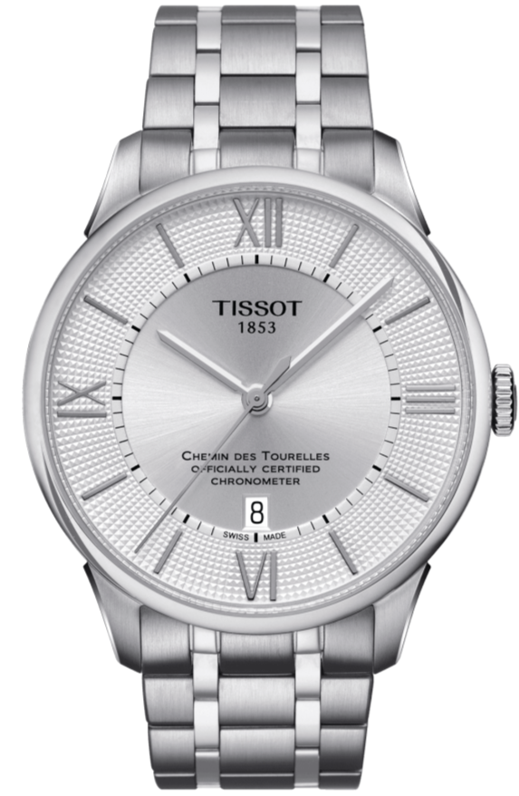  Shop Authentic Tissot T Classic Chemin Des Tourelles Silver Dial Silver Steel Strap Watch For Men - T099.408.11.038.00 - Luxxuri