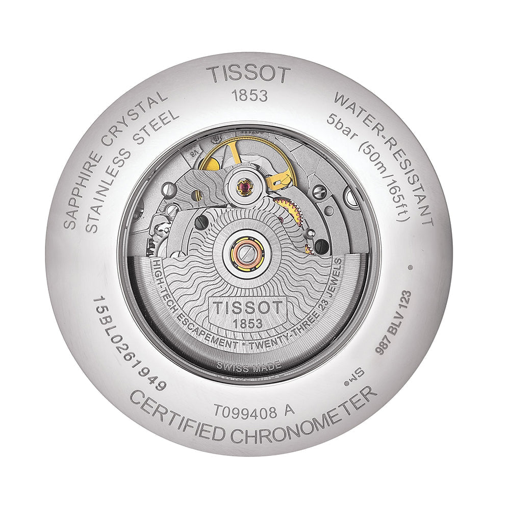  Shop Authentic Tissot T Classic Chemin Des Tourelles Silver Dial Silver Steel Strap Watch For Men - T099.408.11.038.00 - Luxxuri