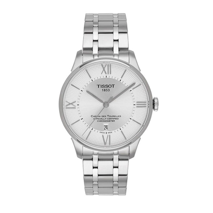  Shop Authentic Tissot T Classic Chemin Des Tourelles Silver Dial Silver Steel Strap Watch For Men - T099.408.11.038.00 - Luxxuri