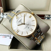  Shop Authentic Tissot Chemin des Tourelles Powermatic 80 Silver Dial Two Tone Steel Strap Watch for Men - T099.407.22.038.02 - Luxxuri