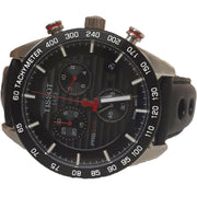  Shop Authentic Tissot PRS 516 Chronograph Black Dial Black Leather Strap Watch For Men - T100.417.16.051.00 - Luxxuri