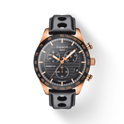  Shop Authentic Tissot PRS 516 Chronograph Black Dial Black Leather Strap Watch For Men - T100.417.36.051.00 - Luxxuri