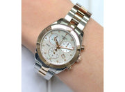  Shop Authentic Tissot PR 100 Sport Chic Chronograph Silver Dial Two Tone Steel Strap Watch For Women - T101.917.22.031.00 - Luxxuri