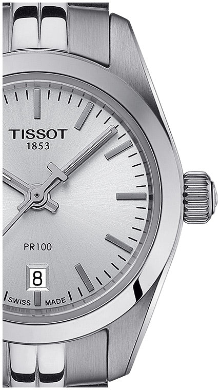  Shop Authentic Tissot PR 100 Lady Small Watch For Women - T101.010.11.031.00 - Luxxuri