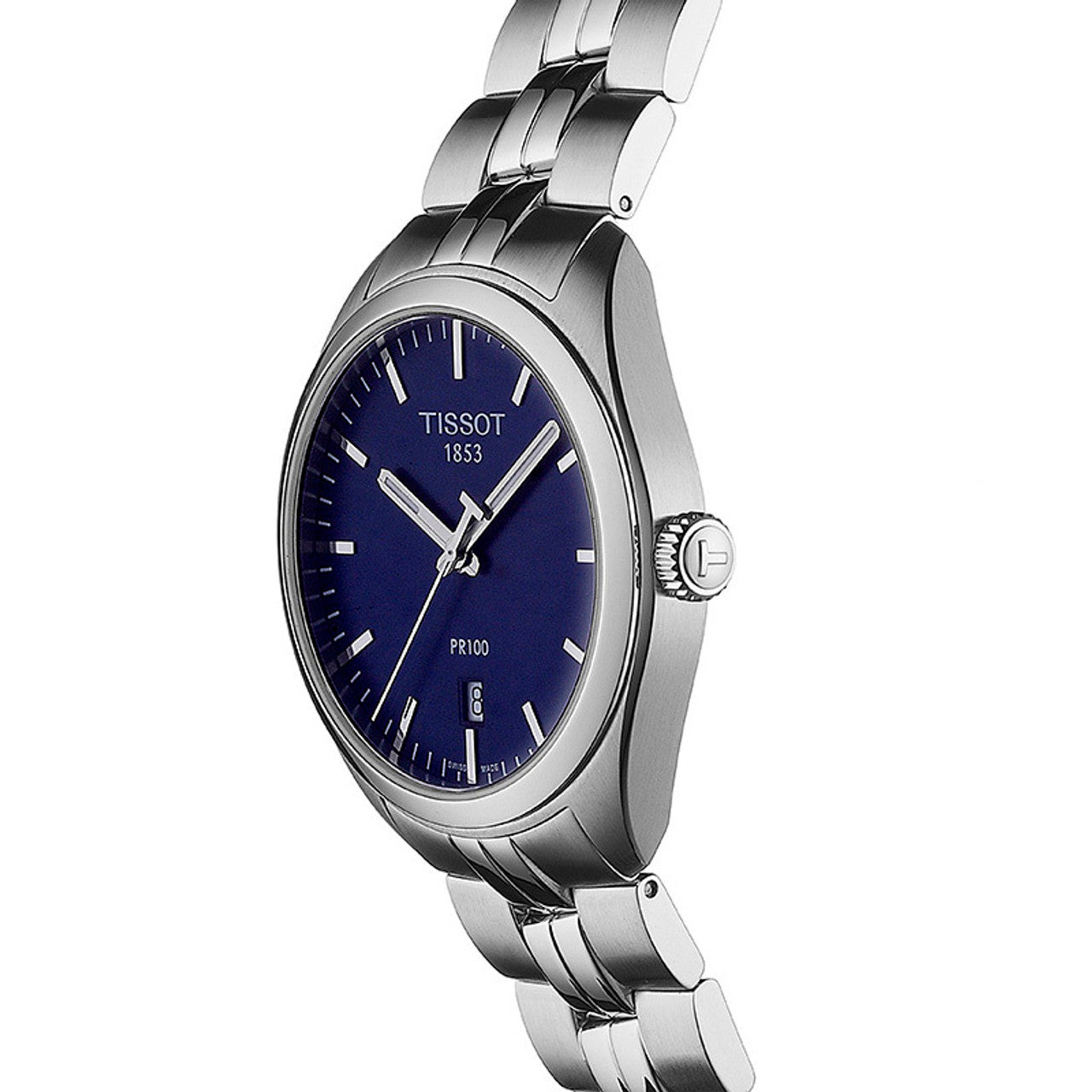  Shop Authentic Tissot PR 100 Sport Chic 39mm Blue Dial Watch For Men - T101.410.11.041.00 - Luxxuri