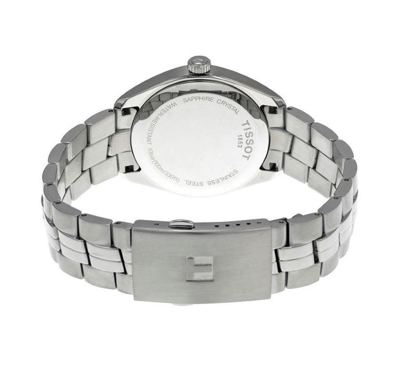  Shop Authentic Tissot PR 100 Sport Chic Quartz Stainless Steel Watch For Men - T101.410.11.051.00 - Luxxuri