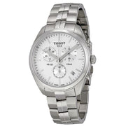  Shop Authentic Tissot T Classic PR 100 Chronograph Silver Dial Silver Steel Strap Watch For Men - T101.417.11.031.00 - Luxxuri