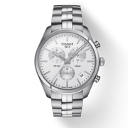  Shop Authentic Tissot T Classic PR 100 Chronograph Silver Dial Silver Steel Strap Watch For Men - T101.417.11.031.00 - Luxxuri