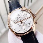  Shop Authentic Tissot T Classic PR 100 Chronograph Silver Dial Black Leather Strap Watch for Men - T101.417.36.031.00 - Luxxuri