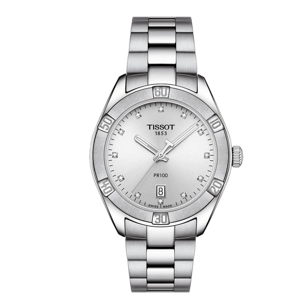  Shop Authentic Tissot T Classic PR 100 Sport Chic Lady Watch For Women - T101.910.11.036.00 - Luxxuri