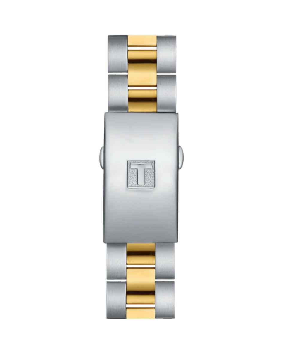  Shop Authentic Tissot PR 100 Sport Chic Chronograph Silver Dial Two Tone Steel Strap Watch For Women - T101.917.22.031.00 - Luxxuri