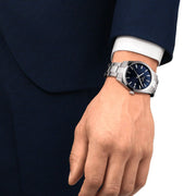  Shop Authentic Tissot PR 100 Sport Chic 39mm Blue Dial Watch For Men - T101.410.11.041.00 - Luxxuri