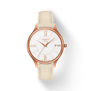  Shop Authentic Tissot T Lady Bella Ora Round White Dial Beige Leather Strap Watch For Women - T103.210.36.018.00 - Luxxuri