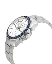  Shop Authentic Tissot V8 Quartz T Sport Chronograph White Dial Silver Steel Strap Watch For Men - T106.417.11.031.00 - Luxxuri