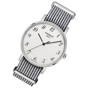  Shop Authentic Tissot T Classic Everytime Medium White Dial Two Tone NATO Strap Watch for Women - T109.410.18.032.00 - Luxxuri