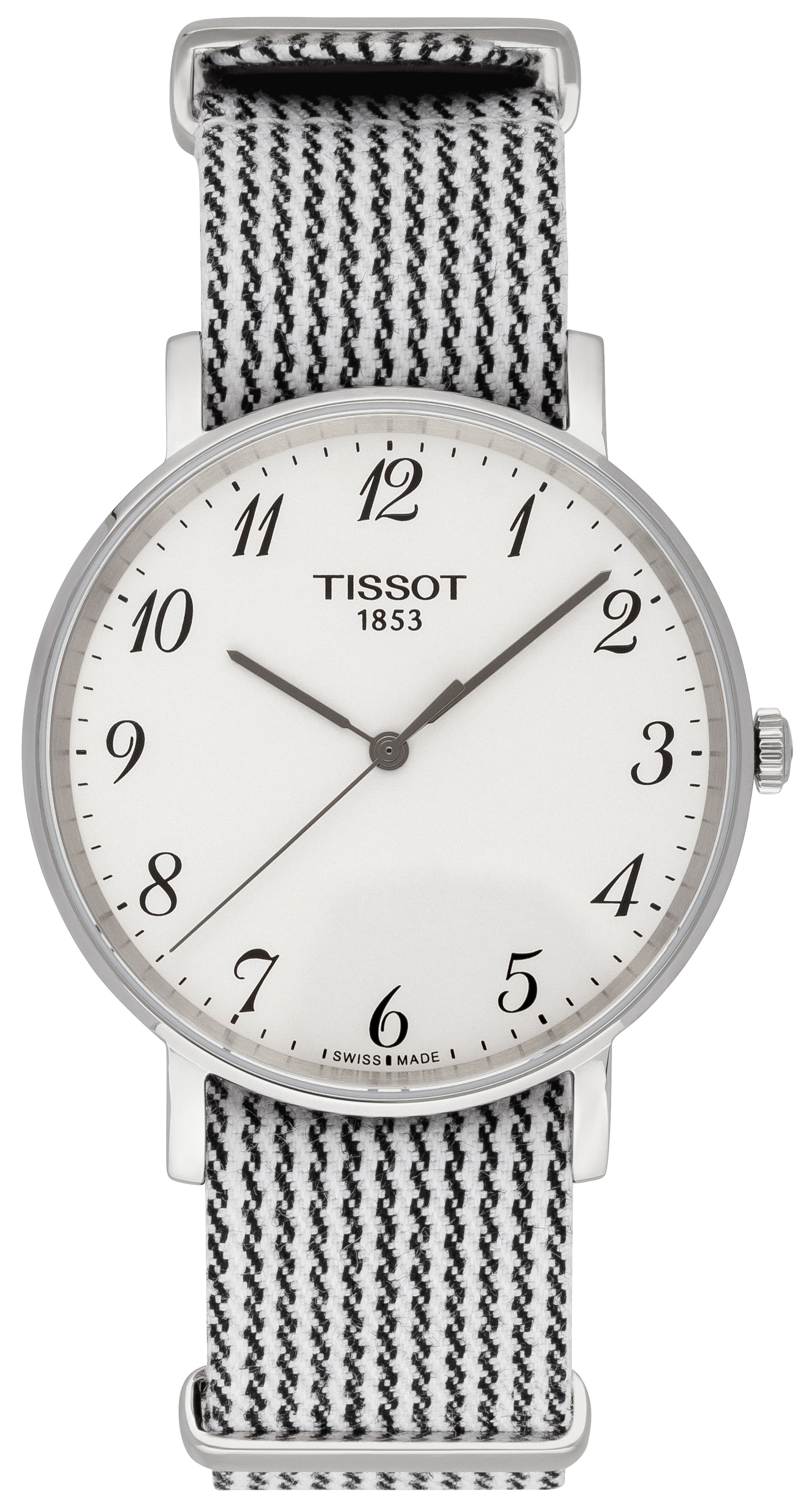  Shop Authentic Tissot T Classic Everytime Medium White Dial Two Tone NATO Strap Watch for Women - T109.410.18.032.00 - Luxxuri