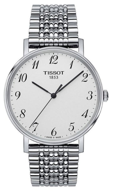  Shop Authentic Tissot Everytime Desire Medium Silver Dial Silver Mesh Bracelet Watch For Men - T109.410.11.032.00 - Luxxuri