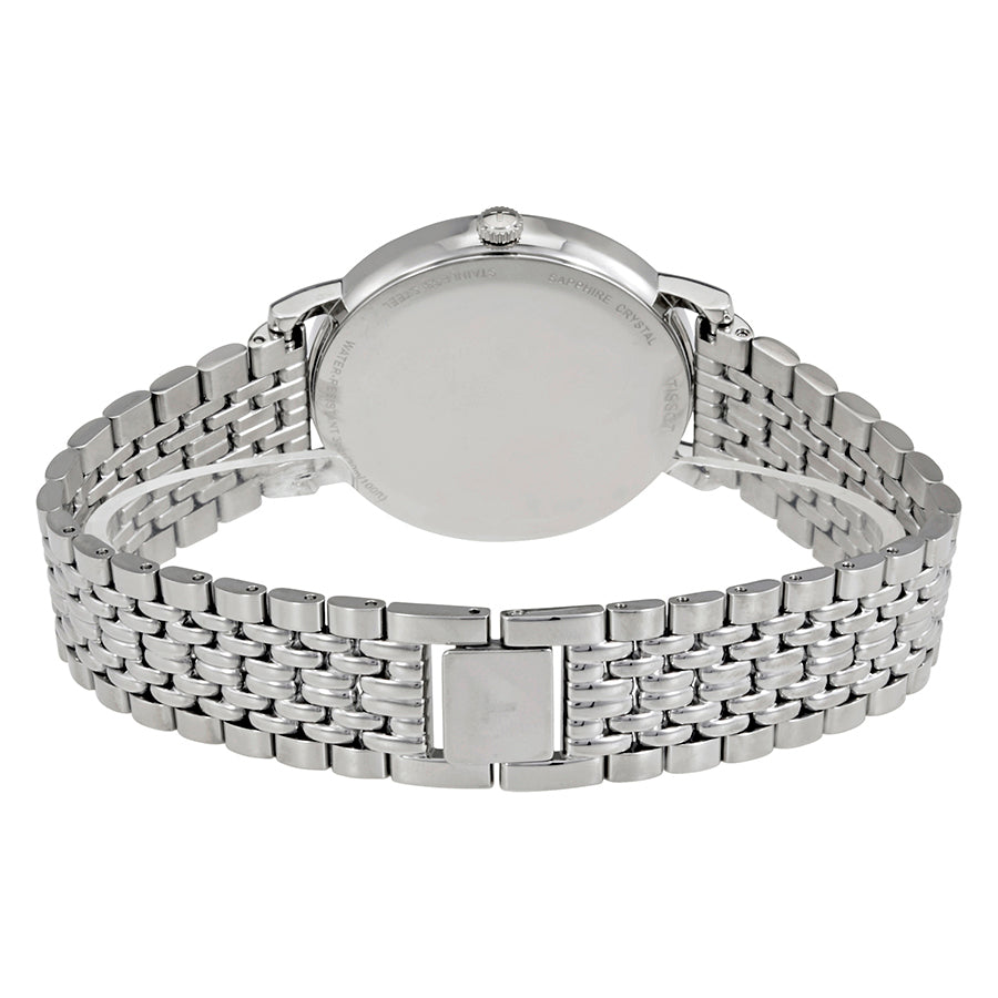  Shop Authentic Tissot T Classic Everytime Quartz Black Dial Silver Steel Strap Watch for Men - T109.410.11.072.00 - Luxxuri