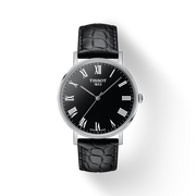  Shop Authentic Tissot T Classic Dream Black Dial Black Leather Strap Watch for Men - T122.410.16.053.00 - Luxxuri