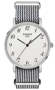  Shop Authentic Tissot T Classic Everytime Medium White Dial Two Tone NATO Strap Watch for Women - T109.410.18.032.00 - Luxxuri